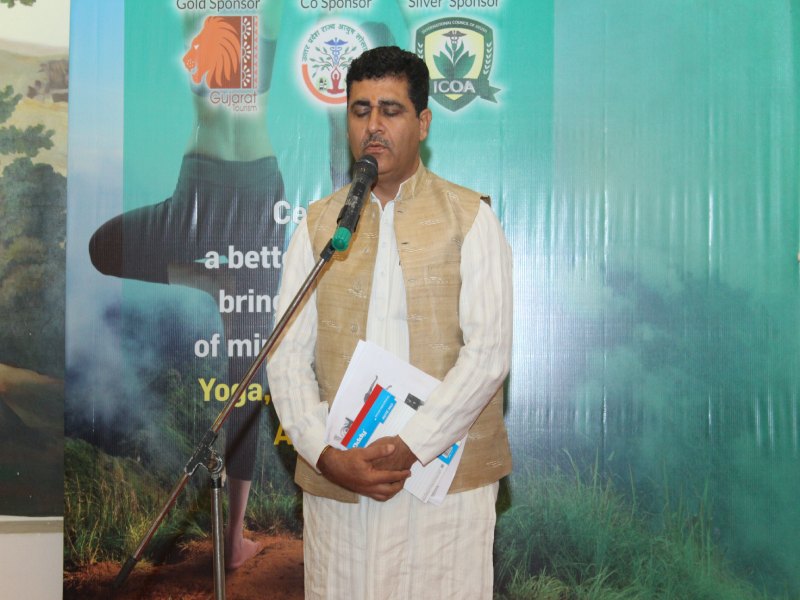 Dr. Jaideep Arya in Yoga Sangoshthi